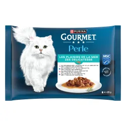 Probierpaket Gourmet Perle 4 x 85 g - Delikatessen aus dem Meer (4 Sorten)