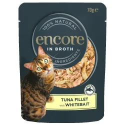 Encore Cat Pouch 16 x 70 g - Thunfisch und Weissfisch
