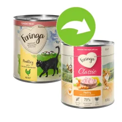 Sparpaket Feringa Classic Meat Menü 12 x 800 g - Forelle & Huhn