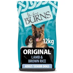 Burns Adult & Senior Original Lamm & brauner Reis - Sparpack: 2 x 12 kg