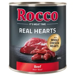 Rocco Real Hearts 6 x 800 g - Huhn