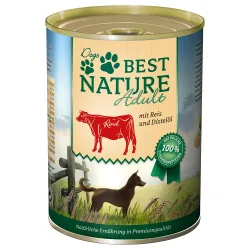Sparpaket Best Nature Dog Adult 12 x 400 g - Wild, Huhn & Nudeln