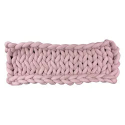 Aumüller Fensterbankliege Grobstrick - rosa