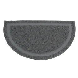 Katzentoilettenvorleger XXL - grau