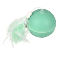 Flamingo Katzenspielzeug LED Ball Mechta - 1 Stück, grün