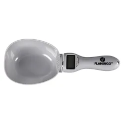 Flamingo Futterschaufel mit Digitalwaage Skalo - 300 ml