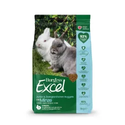 Burgess Excel Junior & Dwarf Rabbit Nuggets mit Minze - 1,75 kg