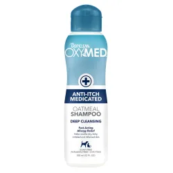 TropiClean OxyMed Anti-Juckreiz Shampoo - Sparpaket: 3 x 355 ml