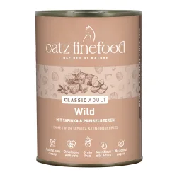 Sparpaket catz finefood 24 x 400 g - Wild
