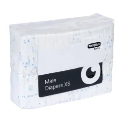 zooplus Basics Rüdenwindeln - Grösse XS: 20 - 32 cm, 50 Stück
