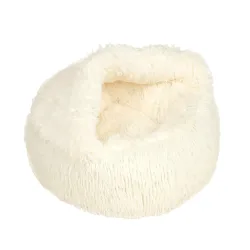 TIAKI Katzenhöhle Harry - creme: ca. Ø 50 x H 20 cm