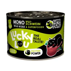Sparpaket Lucky Lou SuperMono² 24 x 200 g - Wildschwein