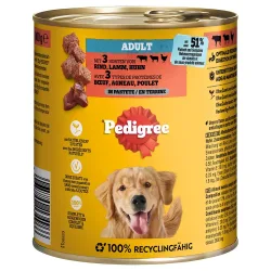 Pedigree Classic 12 x 800 g - Geflügel in Pastete
