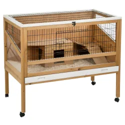 Kerbl Pet Kleintierkäfig Indoor Deluxe - L 115 x B 60 x H 92,5 cm