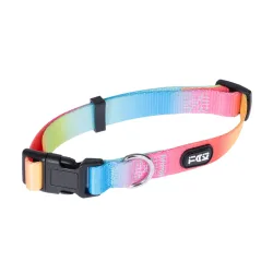 TIAKI Halsband Rainbow - Grösse L: ca. 45 - 66 cm Halsumfang