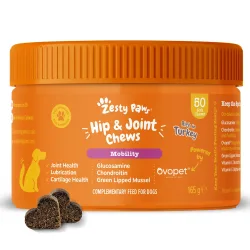 Zesty Paws Hip & Joint Chews Truthahn - Sparpaket: 2 x 50 Kautabletten
