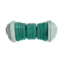 Bobby Hundespielzeug Onigiri - grün:  L 14,5 x B 6,5 x H 6,5 cm