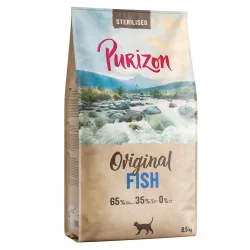 Purizon Sterilised Adult Fisch - getreidefrei - NEU: 6,5 kg