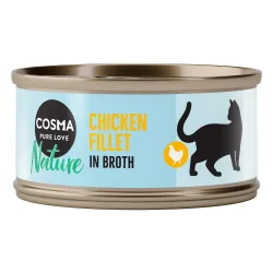 Cosma Nature 6 x 70 g - Hühnchenfilet