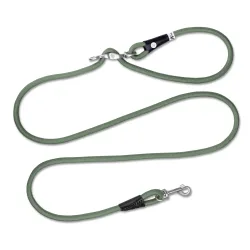Curli Vario Comfort Leine, moos - Grösse L: 200 cm lang, Ø 10 mm