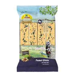 JR Farm 4x Peanut Sticks Schalenfrei 640 g - mit Hermetia