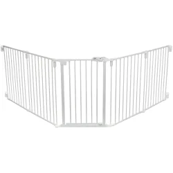 Trixie Absperrgitter mit Tür, 5-teilig - B 62,5 - 300 x H 76,5 cm