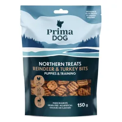 PrimaDog Northern Treats für Welpen - Rentier & Truthahn (150 g)