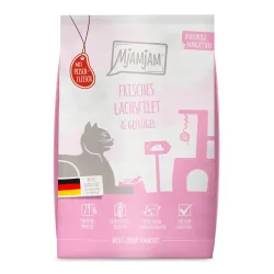 MjAMjAM Knusprige Mahlzeiten Lachs & Geflügel - 1,5 kg