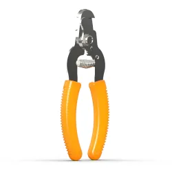 WAHL® Krallenzange - orange: L 19,7 x B 1,3 x H 9,3 cm