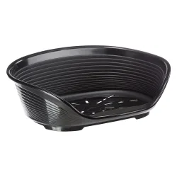 Ferplast Korb Siesta Deluxe schwarz - Grösse 6: L 70,5 x B 52 x H 23,5 cm