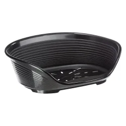 Ferplast Korb Siesta Deluxe schwarz - Grösse 12: L 111 x B 80,5 x H 33,5 cm