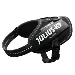 JULIUS-K9 IDC®-Powergeschirr - schwarz - Grösse S: Brustumfang 49 - 67 cm