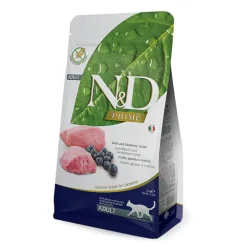 Farmina N&D Prime Grain Free Adult Cat Lamm und Blaubeere - 5 kg