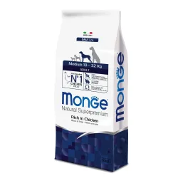 Sparpaket: 2 x 12 kg Monge Natural Superpremium - Adult Medium