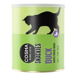 Sparpaket Cosma Snackies Maxi Tube & XXL Maxi Tube  - 3 x Cosma Snackies Ente (360 g)
