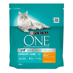 Purina One Urinary Care Huhn, Weizen für Katzen Fellnase - 450 g