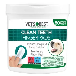 Vet's Best® Clean Zahn-Reinigungspads - 50 Pads