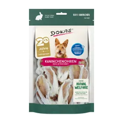 Dokas Kaninchenohren mit Fell - Sparpaket: 3 x 100 g