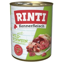 Sparpaket RINTI Kennerfleisch 24 x 800 g - Wildschwein