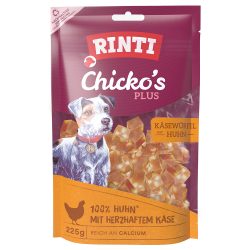 RINTI Chicko Plus Käsewürfel, Huhn mit Käse 225 g