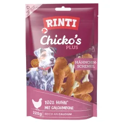 RINTI Chicko Plus Hähnchenschenkel mit Calcium - Sparpaket: 3 x 225 g