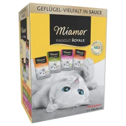 Miamor Ragout Royale - gemischtes Paket - Sosse (Geflügelvielfalt)