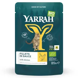 Yarrah Bio Filets in Sosse 14 x 85 g - mit Bio-Huhn