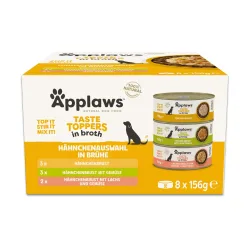 Applaws Taste Toppers Probiermix 8 x 156 g - Probiermix in Brühe