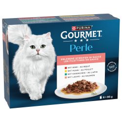 GOURMET Perle Erlesene Streifen 8x85g