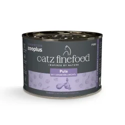 catz finefood Monoprotein zooplus 6 x 200 g - Pute