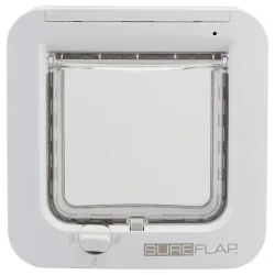 SureFlap Mikrochip Cat door Haustierklappe Weiß 1 St.