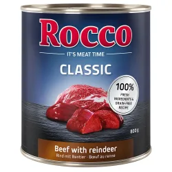 Sparpaket Rocco Classic 24 x 800 g - Mix: Rind mit Lamm, Wild, Wildschwein & Rentier