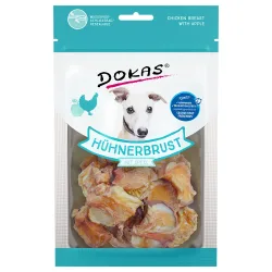 Dokas Kausnack Hühnerbrust mit Apfel - 70 g