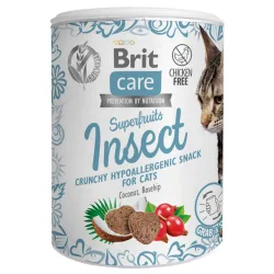 Brit Care Cat Snack Superfruits & Insekten - 3 x 100 g